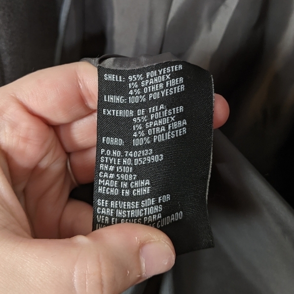 Like-New Longline Capsule Wardrobe Zip-Up Coat from INTL d.e.t.a.i.l.s Size S‎ - Picture 10 of 11